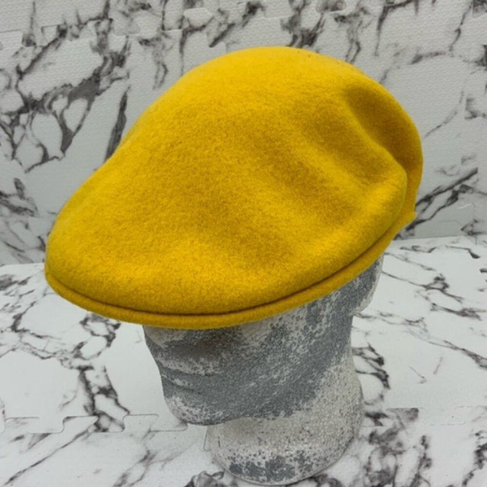 Kangol Yellow Mustard Wool 504 Casual Hat NWT